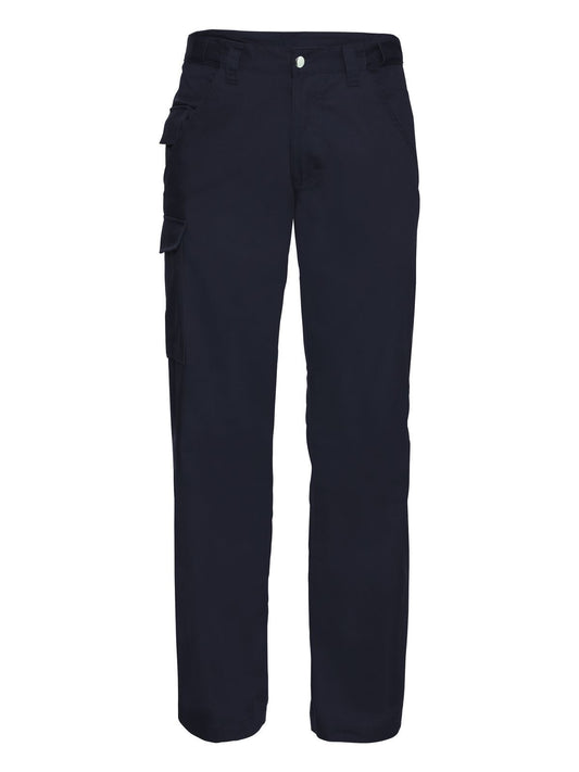 Adults' Polycotton Twill Trousers Hose / Rock – Russell – Farbe french navy – individuell veredelbar