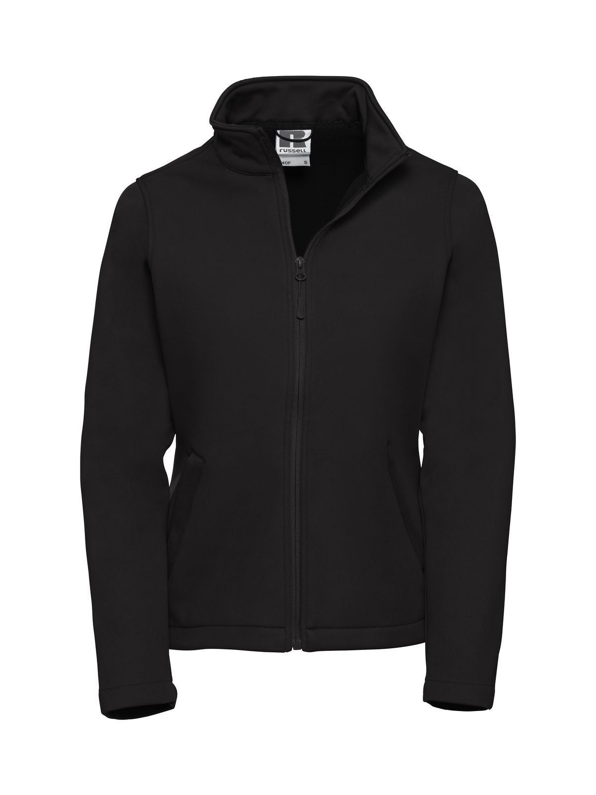Ladies' Softshell Jacket Damen – Russell – Farbe Schwarz – individuell veredelbar