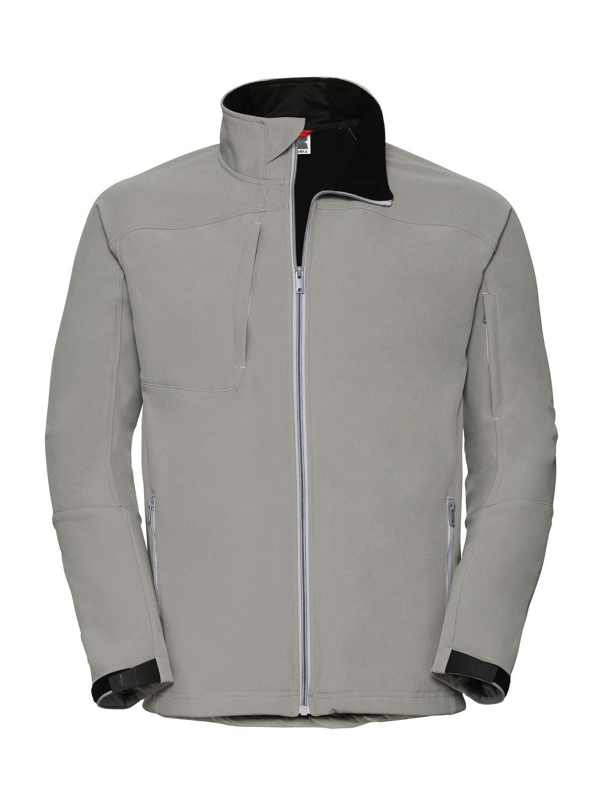 Bionic Softshell Jacket Herren – Russell – Farbe Stein – individuell veredelbar