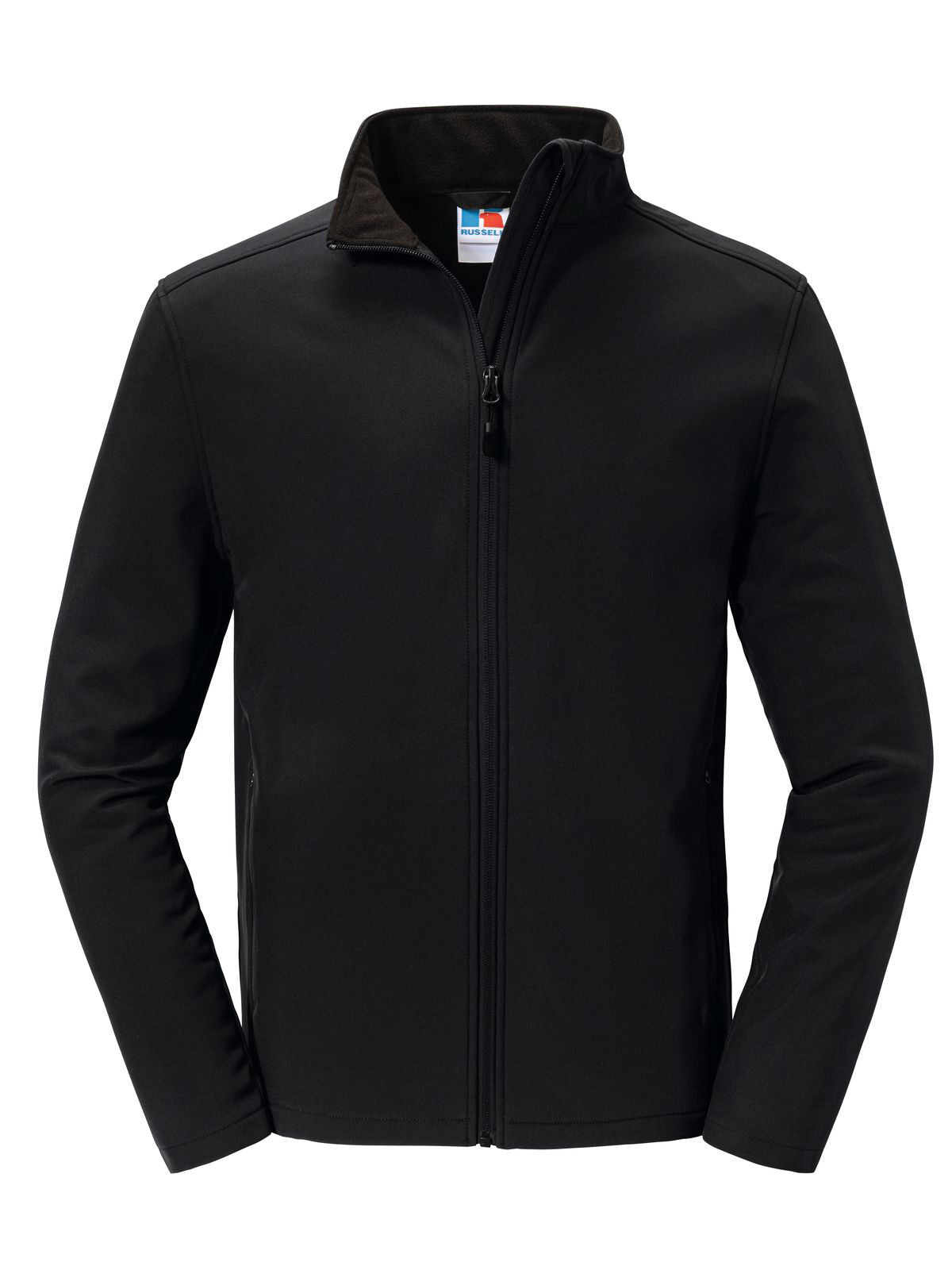Essential Softshell Herren – Russell – Farbe Schwarz – individuell veredelbar