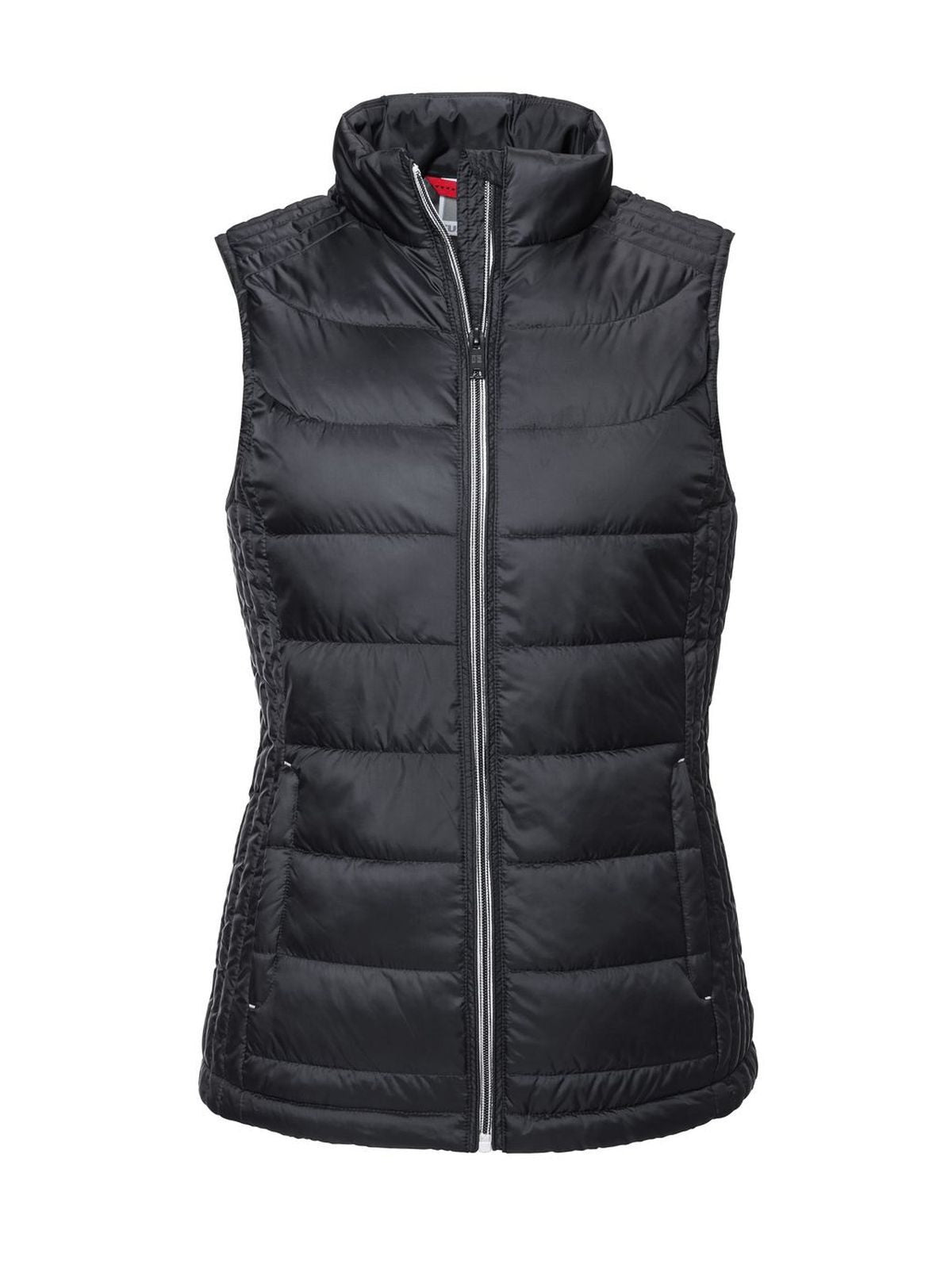 Ladie's Nano Bodywarmer Herren Jacke – Russell – Farbe Schwarz – individuell veredelbar