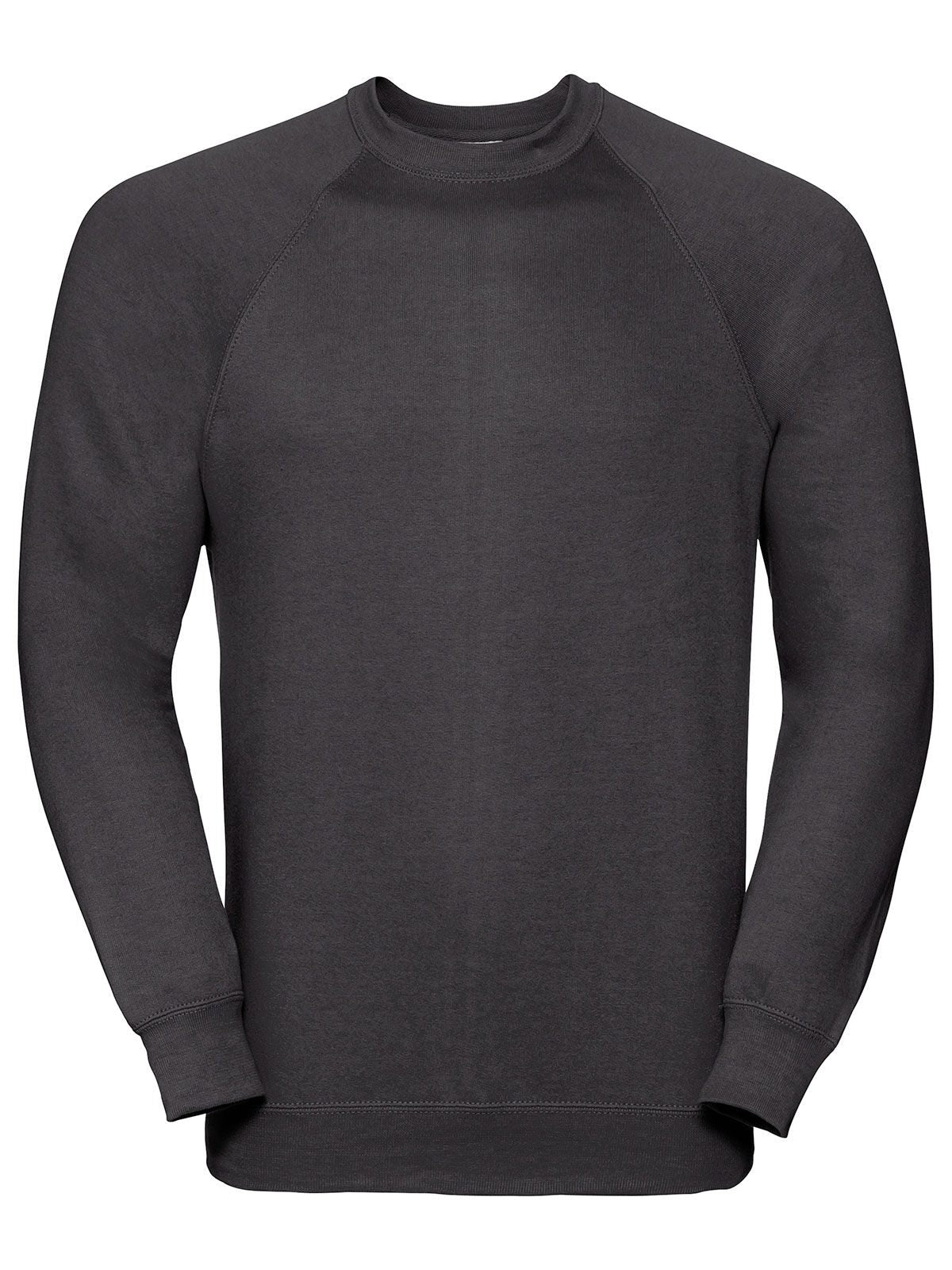 Adults' Classic Sweatshirt Herren Sweatshirt / Hoodie – Russell – Farbe Schwarz – individuell veredelbar