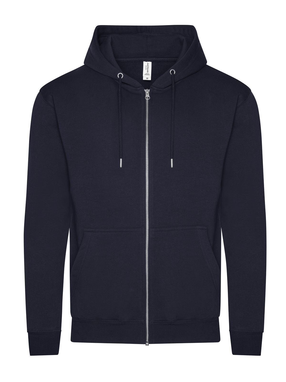 Organic Zoodie Herren Sweatshirt / Hoodie – Just Hoods by AWDis – Farbe new french navy – individuell veredelbar
