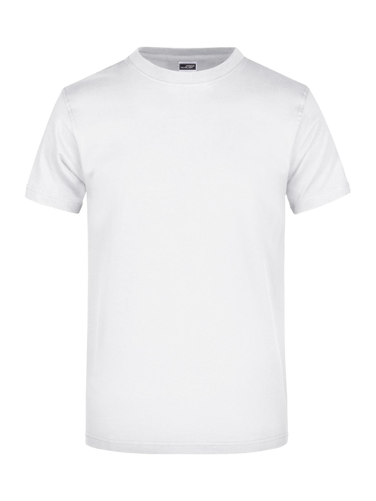 Round-T Heavy T-Shirt – Daiber – Farbe Weiß – individuell veredelbar