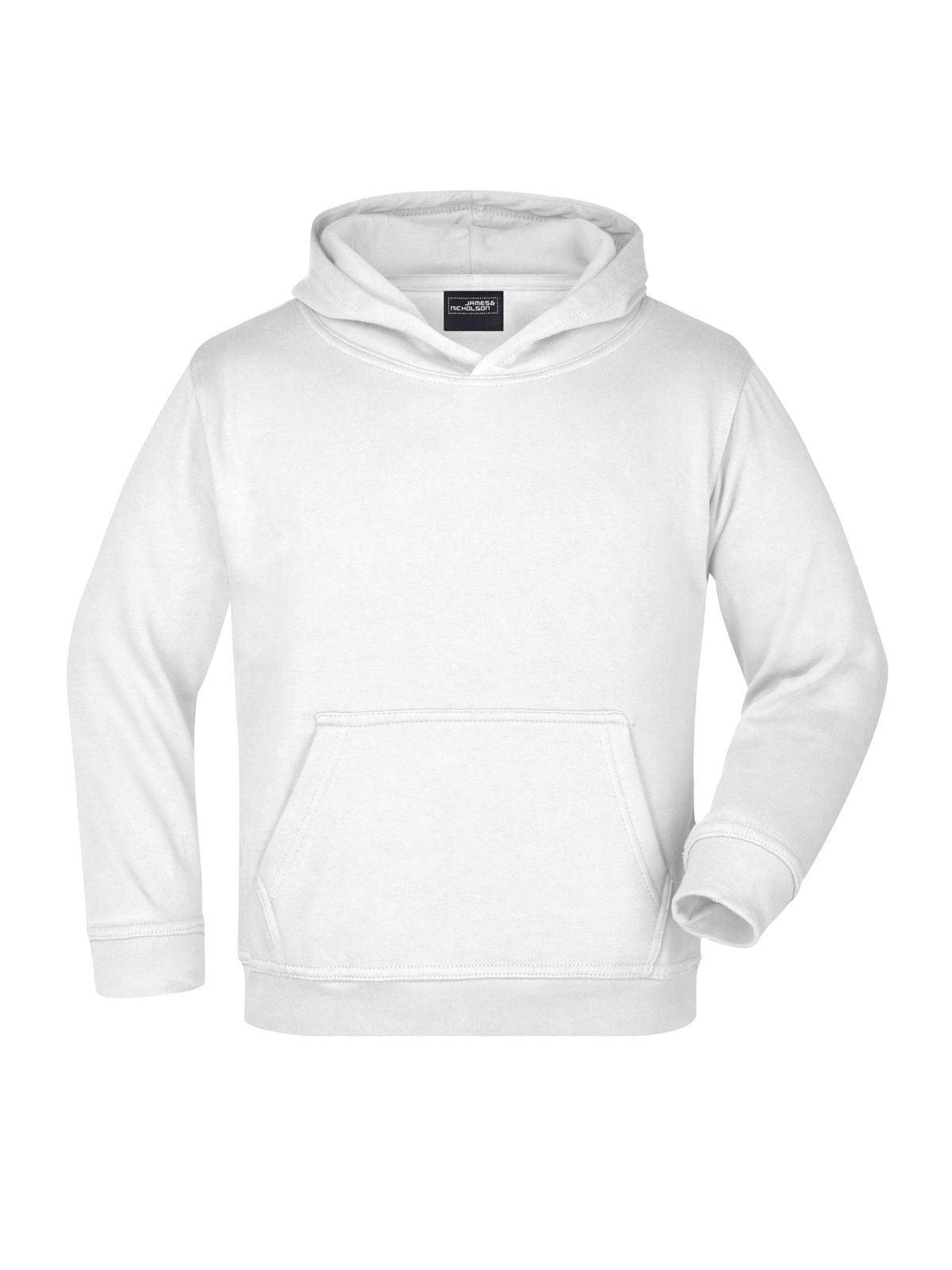 Hooded Sweat Junior Kinder Sweatshirt / Hoodie – Daiber – Farbe Weiß – individuell veredelbar