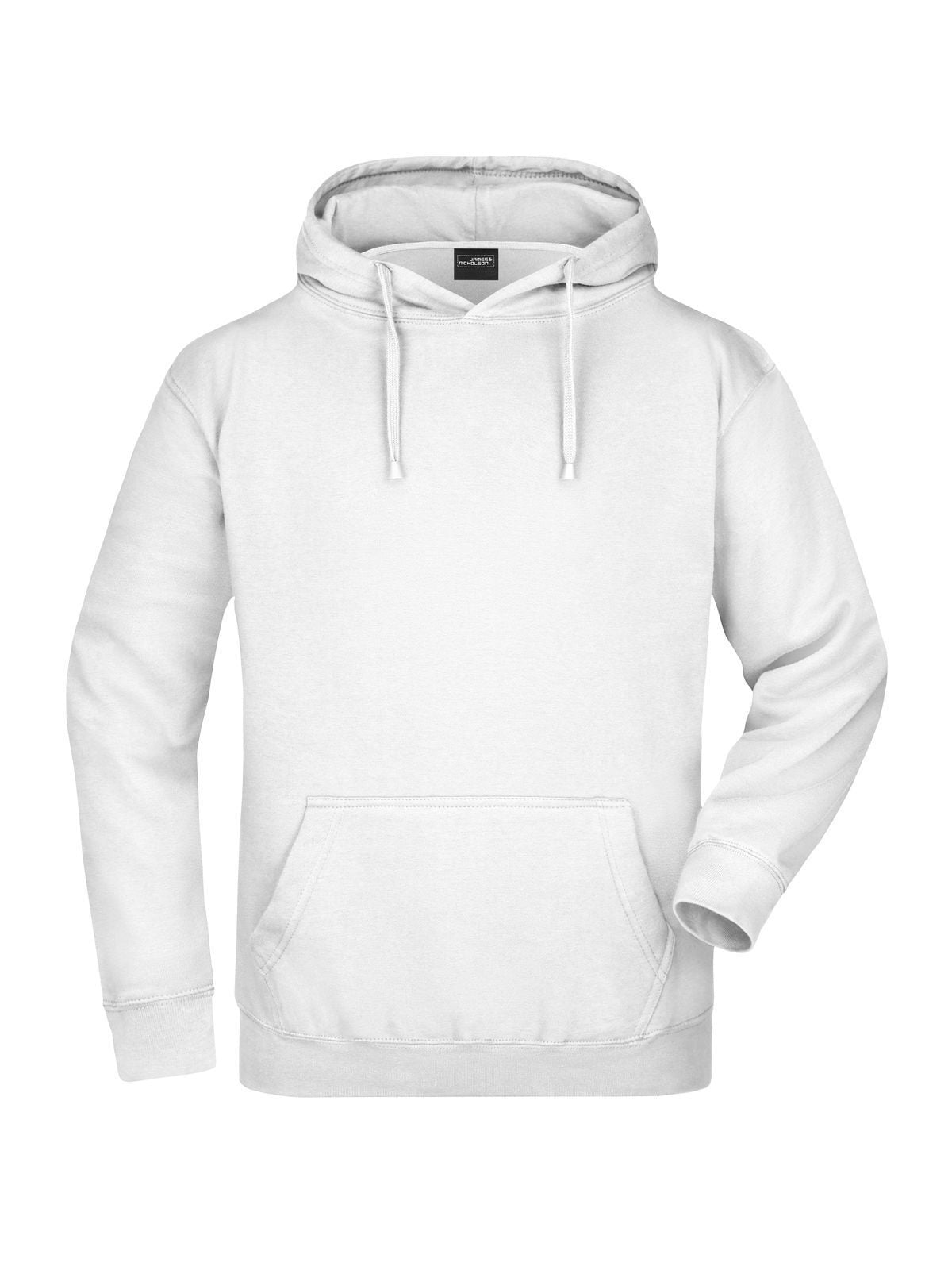 Hooded Sweat Sweatshirt / Hoodie – Daiber – Farbe Weiß – individuell veredelbar
