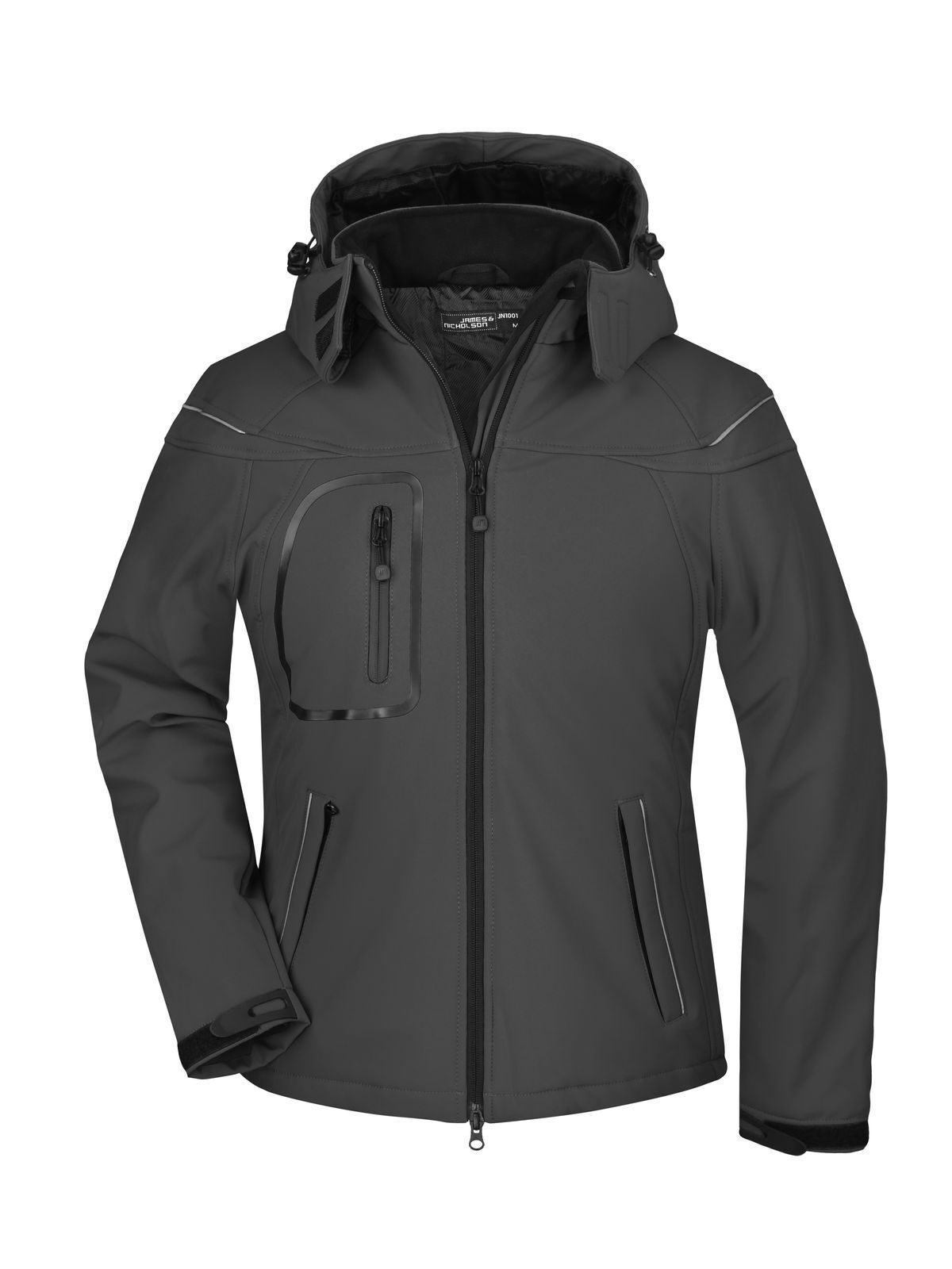 Ladies' Winter Softshell Jacket Damen – Daiber – Farbe Schwarz – individuell veredelbar
