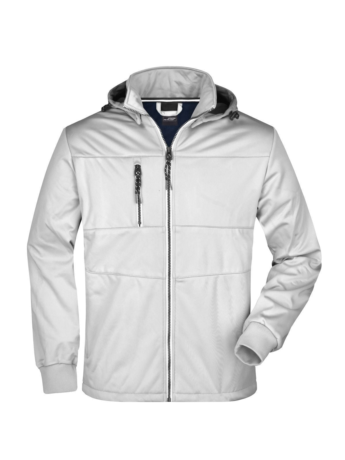 Maritime Jacket Herren Softshell – Daiber – Farbe white/white/navy – individuell veredelbar