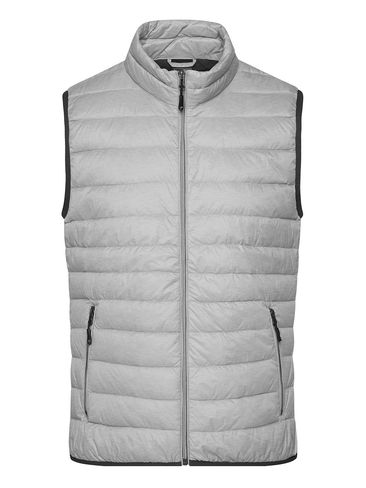 Down Vest Herren Jacke – Daiber – Farbe silver-melange/graphite – individuell veredelbar