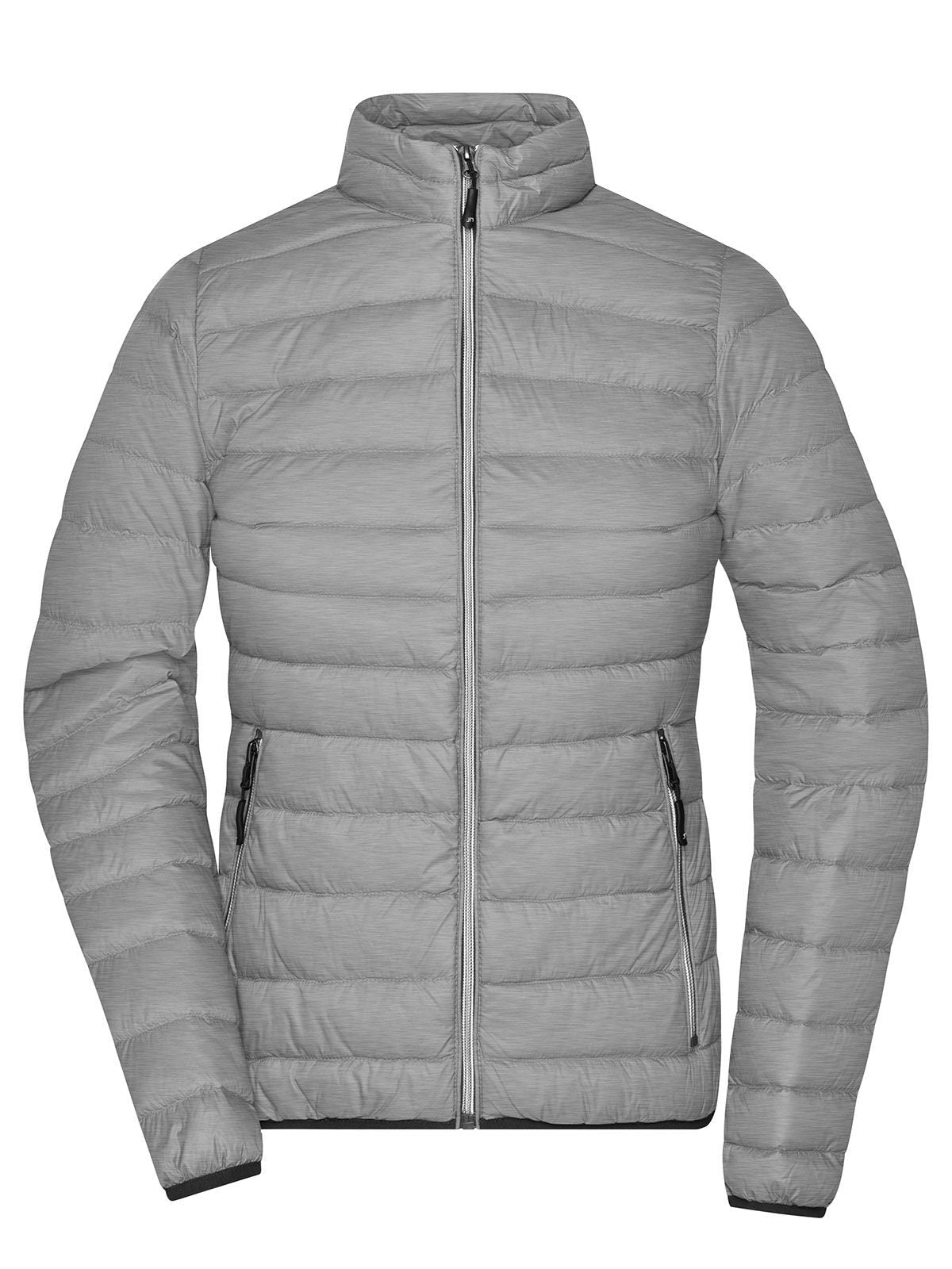 Ladies' Down Jacket Damen – Daiber – Farbe silver-melange/graphite – individuell veredelbar