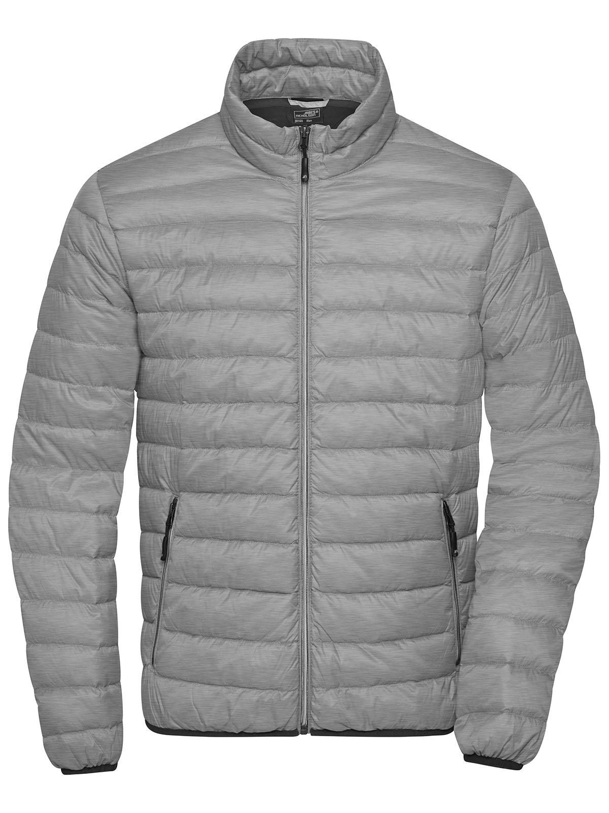 Down Jacket Herren – Daiber – Farbe silver-melange/graphite – individuell veredelbar