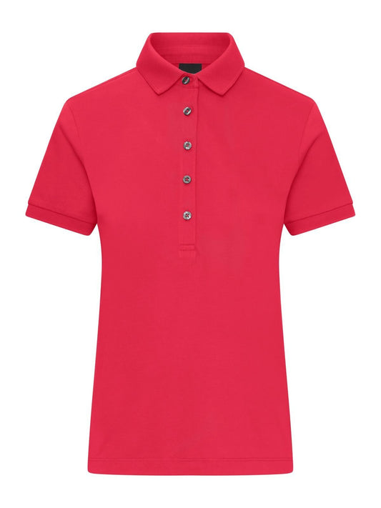 Ladies' Mercerised Polo Damen Poloshirt – Daiber – Farbe light-red – individuell veredelbar