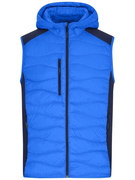 Hybrid Vest Herren Jacke – Daiber – Farbe blue/navy – individuell veredelbar