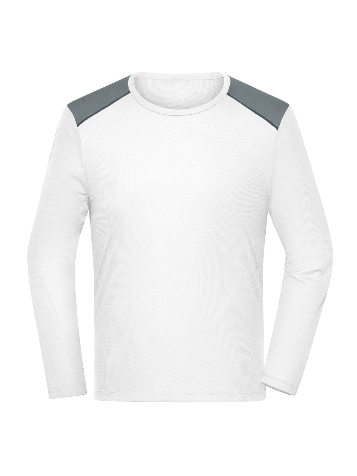 Running Longsleeve GRS Herren T-Shirt – Daiber – Farbe Weiß – individuell veredelbar