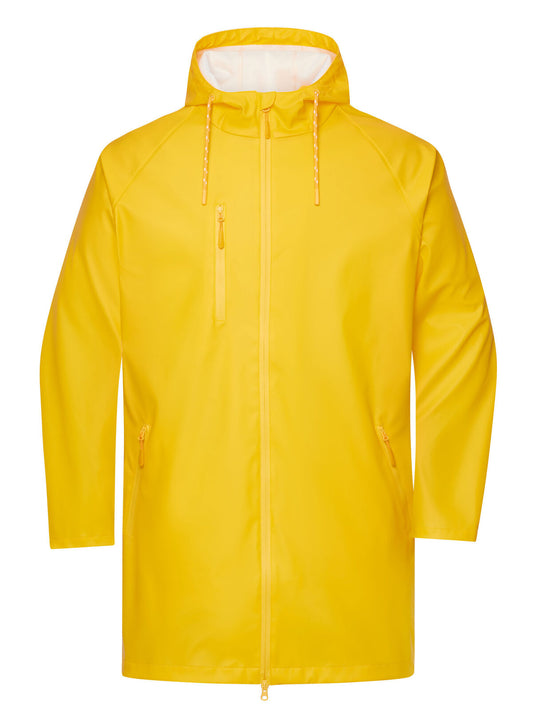 Raincoat unisex Herren Jacke – Daiber – Farbe sunflower – individuell veredelbar