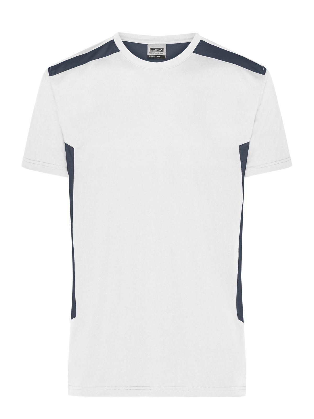 Workwear - Strong Herren T-Shirt – Daiber – Farbe white/carbon – individuell veredelbar