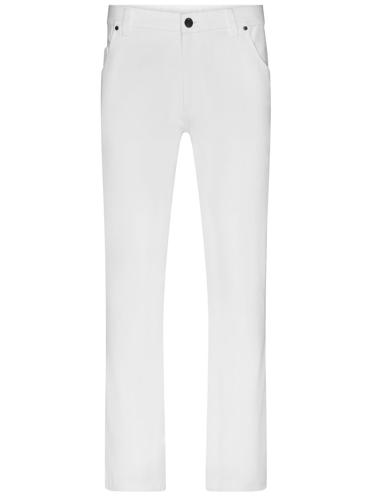 5-Pocket-Stretch-Pants Herren Hose / Rock – Daiber – Farbe Weiß – individuell veredelbar