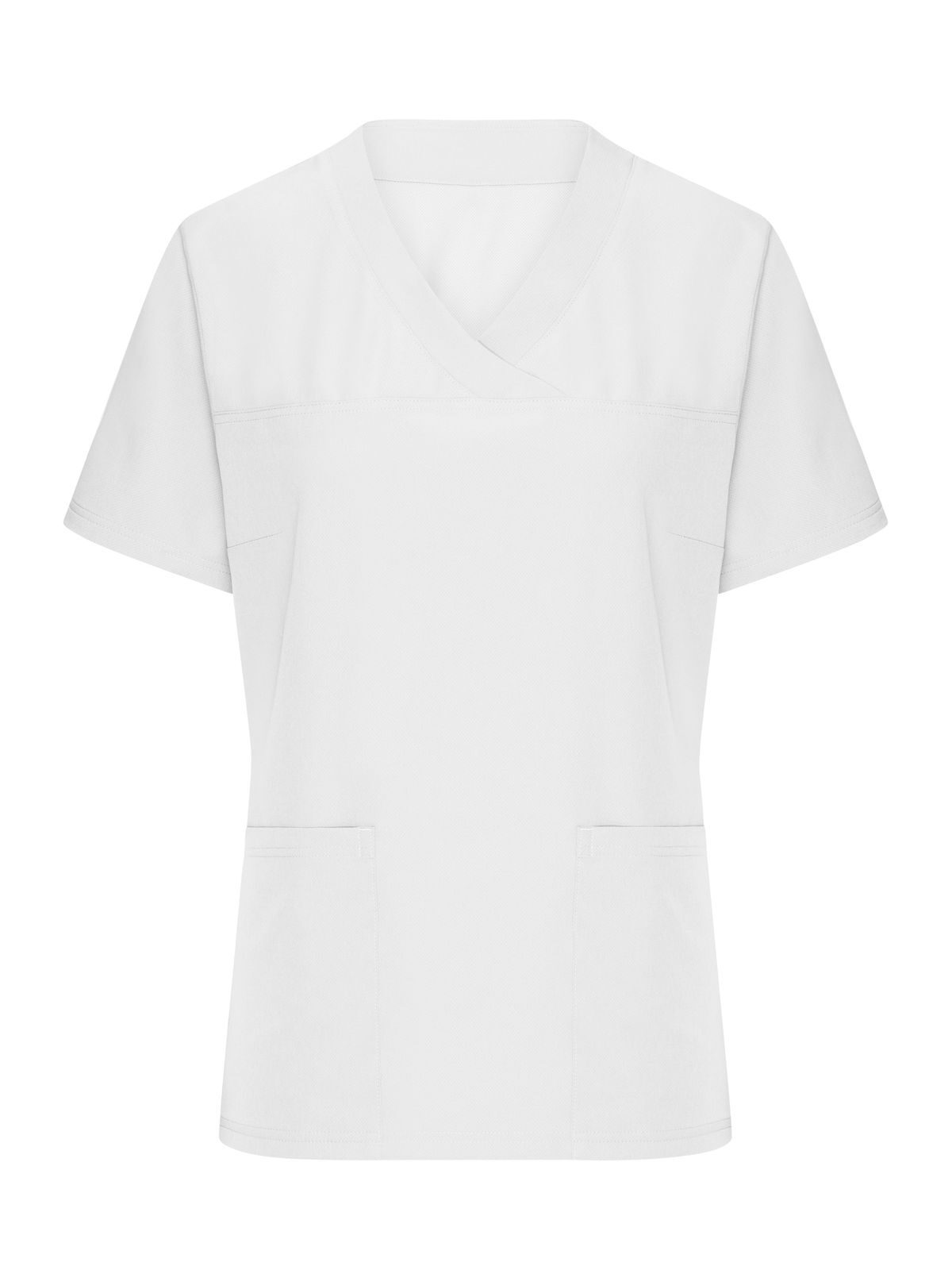 Ladies' Stretch Kasack Damen Schürze / Kasack – Daiber – Farbe Weiß – individuell veredelbar