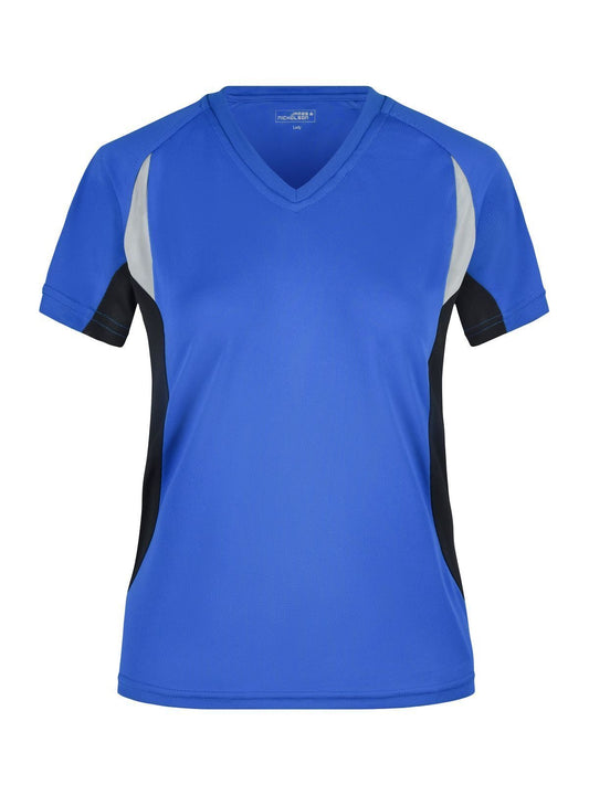 Ladies' Running-T Damen T-Shirt – Daiber – Farbe royal/black – individuell veredelbar