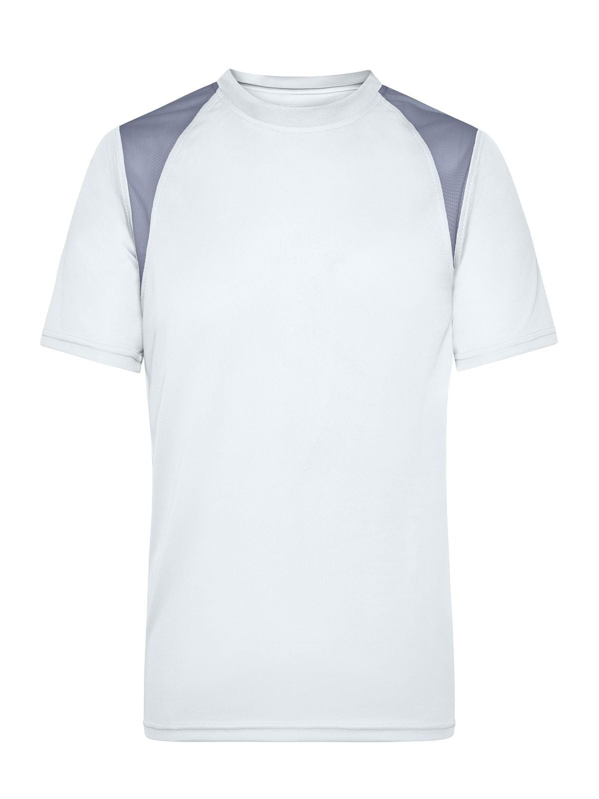 Running-T Herren T-Shirt – Daiber – Farbe white/silver – individuell veredelbar