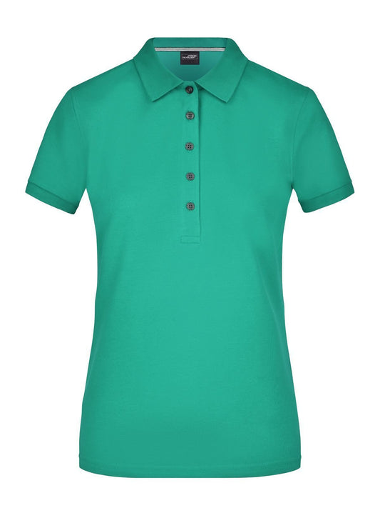 Ladies' Pima Polo Damen Poloshirt – Daiber – Farbe irish-green – individuell veredelbar