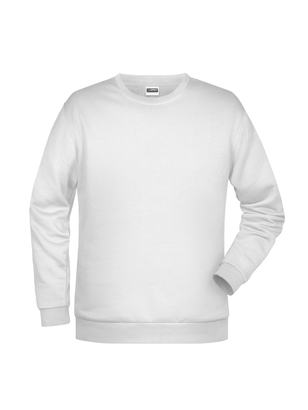 Basic Sweat Man Herren Sweatshirt / Hoodie – Daiber – Farbe Weiß – individuell veredelbar