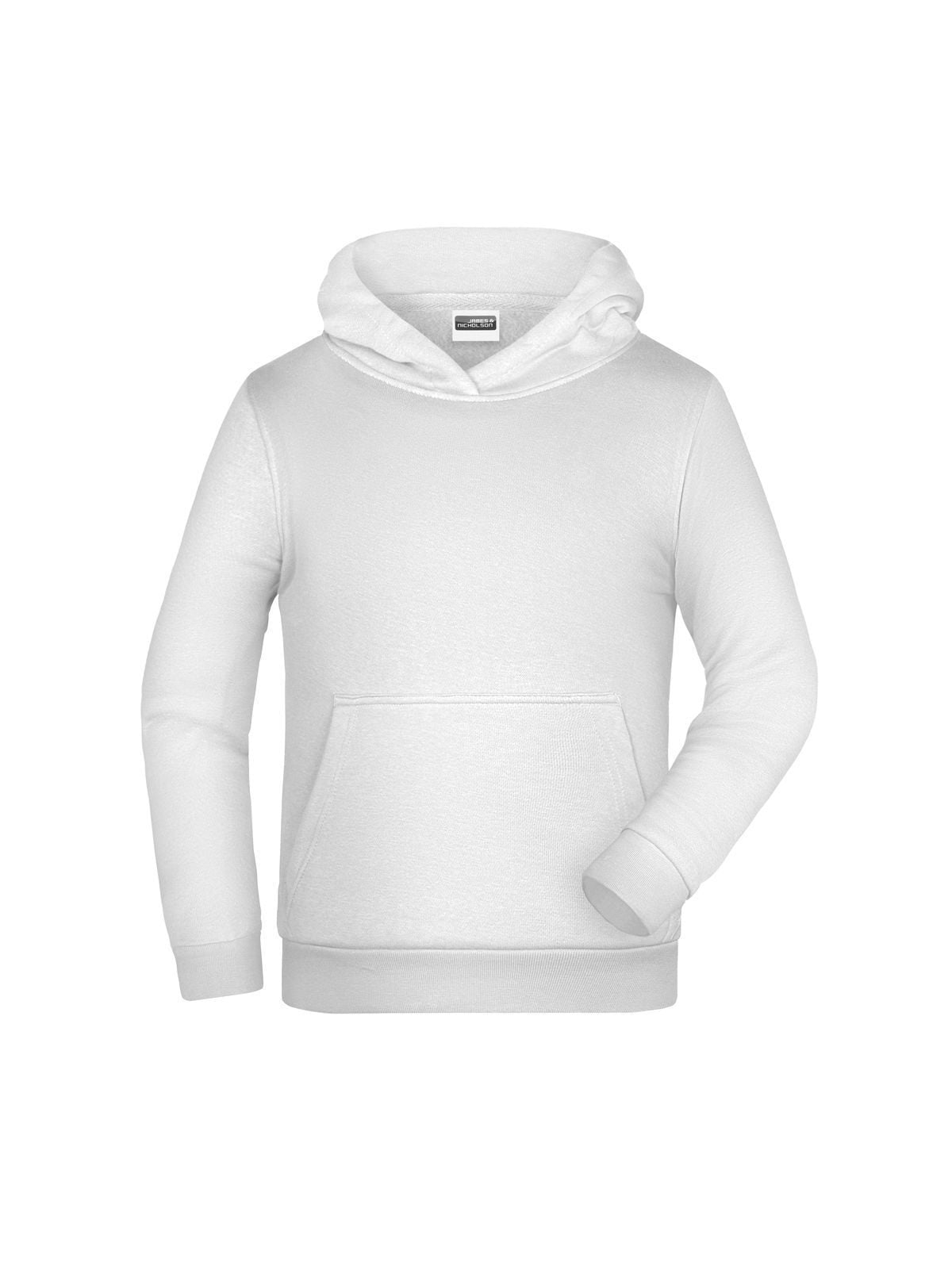Basic-Hoody Children Kinder Sweatshirt / Hoodie – Daiber – Farbe Weiß – individuell veredelbar