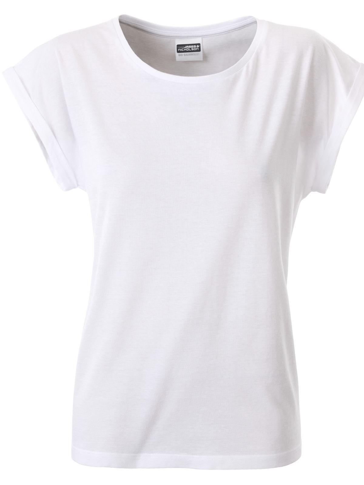 Ladies' Casual-T Damen T-Shirt – Daiber – Farbe Weiß – individuell veredelbar