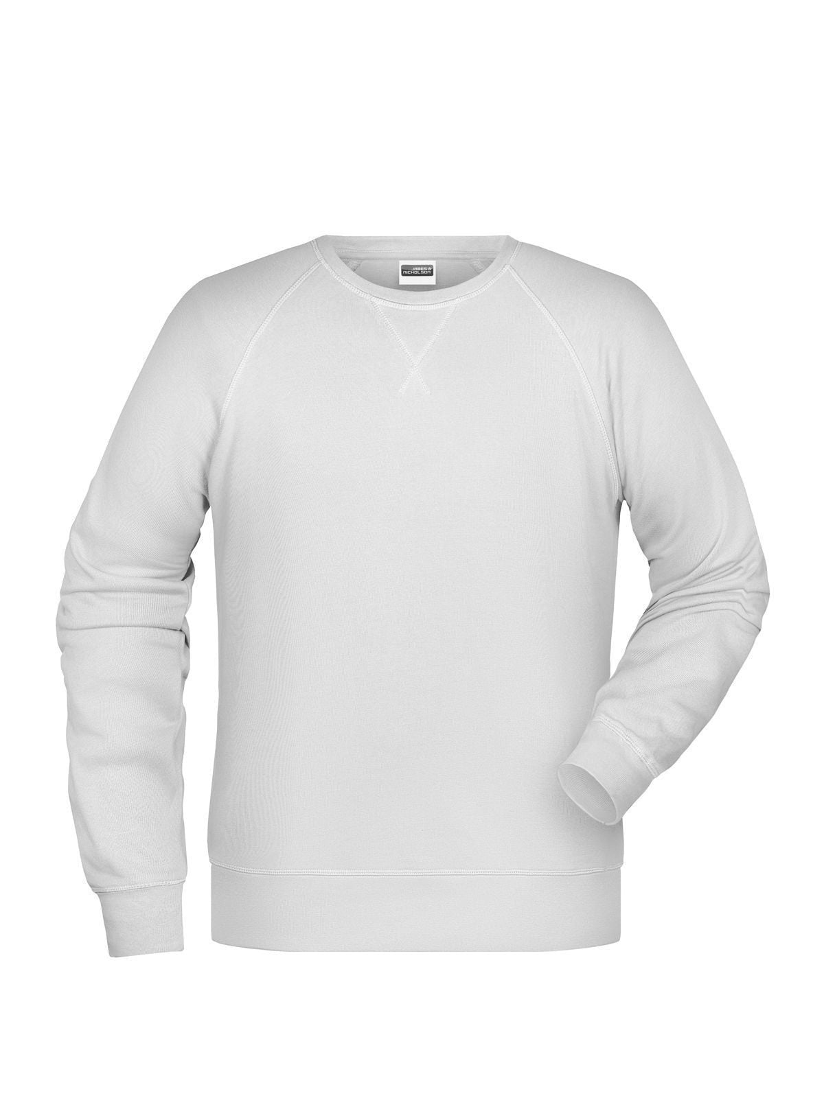 Men´s Sweat Herren Sweatshirt / Hoodie – Daiber – Farbe Weiß – individuell veredelbar