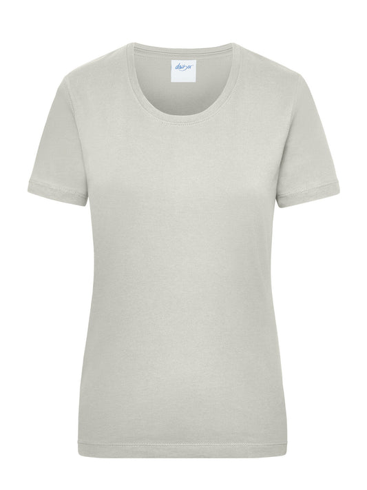 Workwear-T Women Damen T-Shirt – Daiber – Farbe Cement – individuell veredelbar