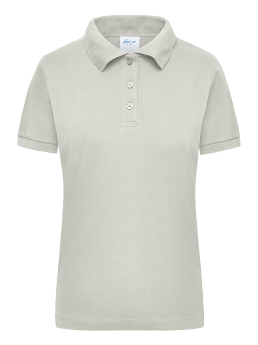 Workwear Polo Women Damen Poloshirt – Daiber – Farbe Cement – individuell veredelbar