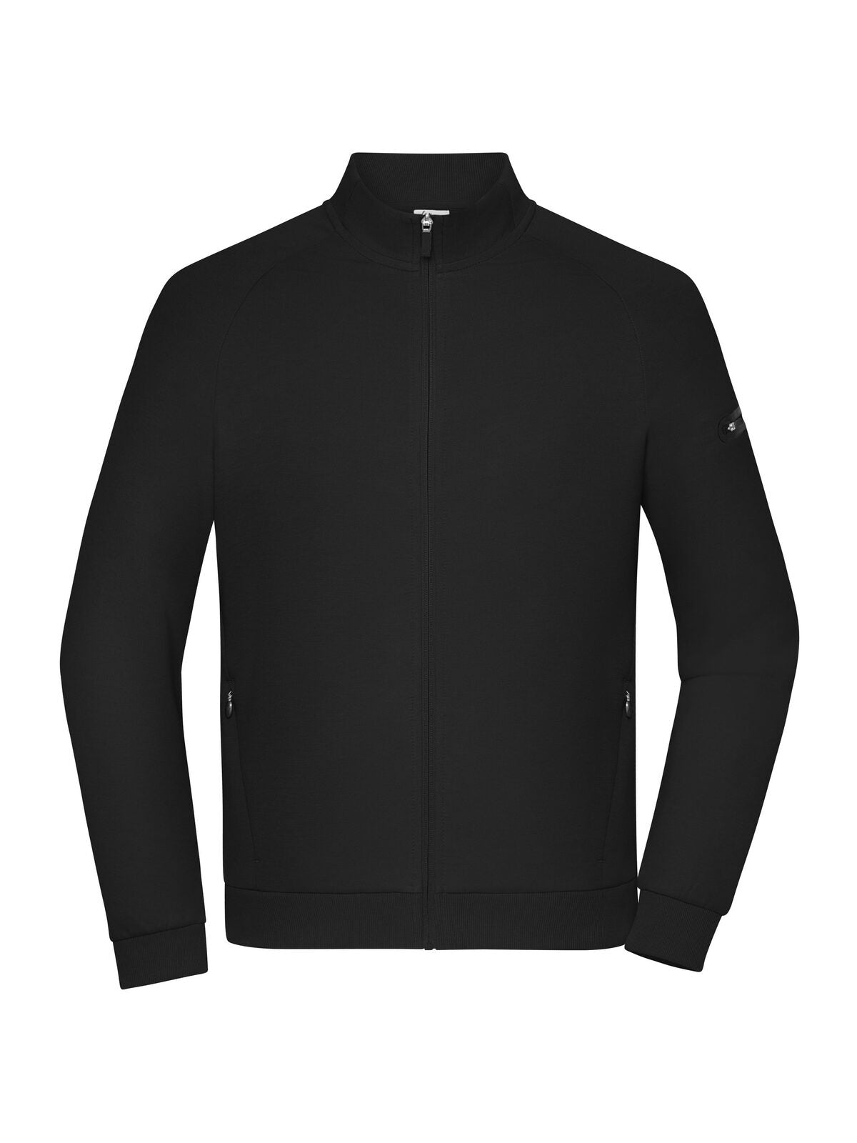 Men‘s Zip Jacket Interlock Herren Sweatshirt / Hoodie – Daiber – Farbe Schwarz – individuell veredelbar