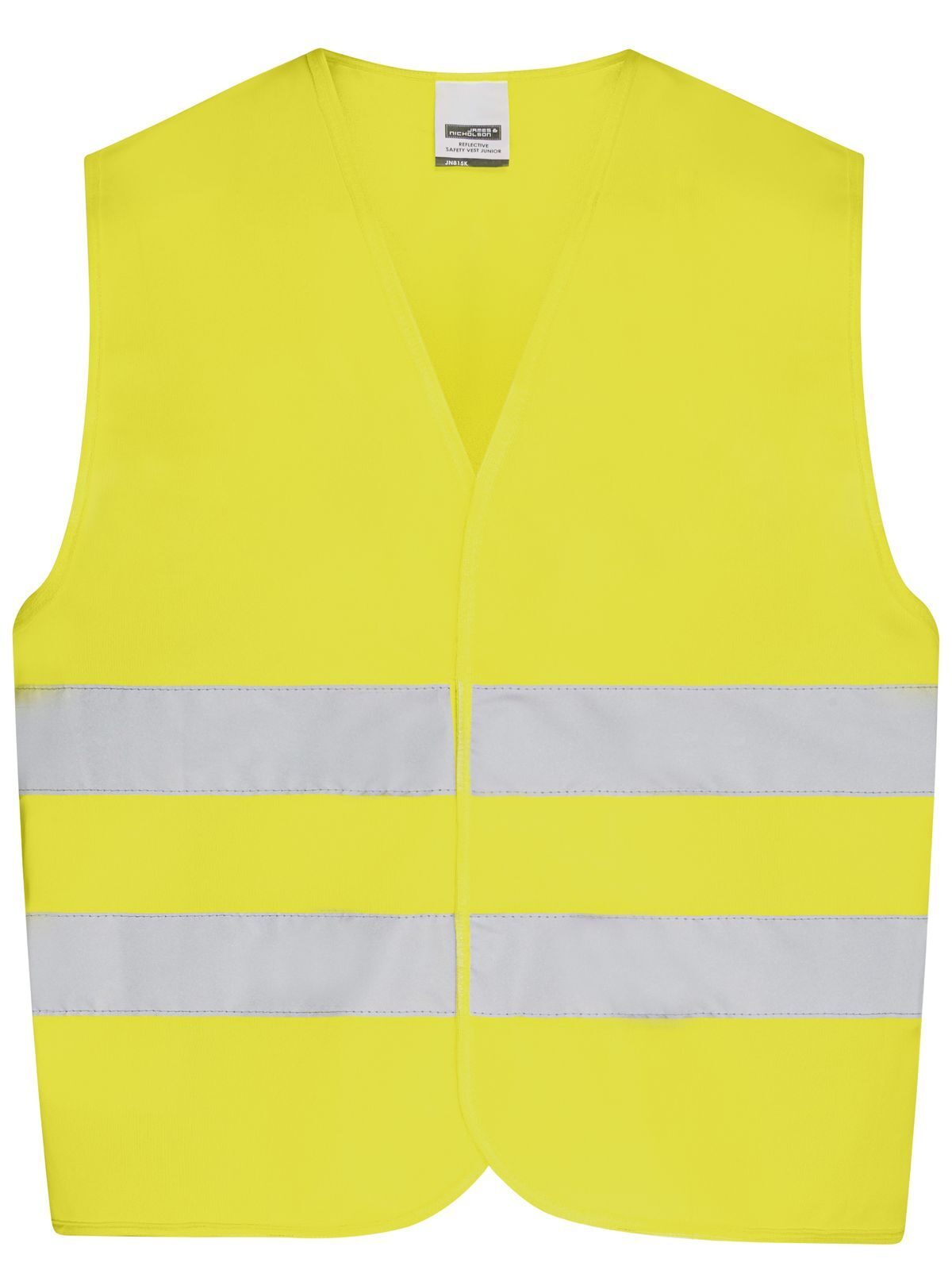 Kinder Warnweste / Sicherheitsweste – Daiber – Farbe fluorescent-yellow – individuell veredelbar