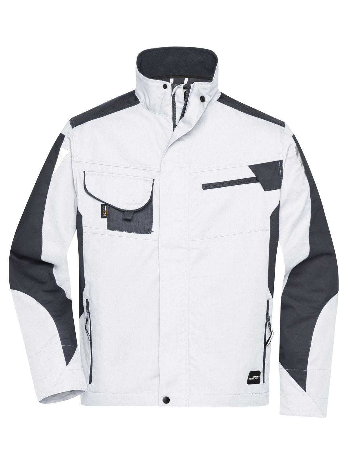 Workwear Jacket - Strong Herren – Daiber – Farbe white/carbon – individuell veredelbar