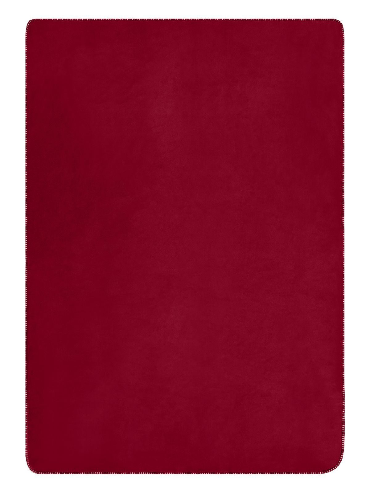 Cosy Hearth Blanket 130x180 Handtuch – Daiber – Farbe burgundy/natural – individuell veredelbar