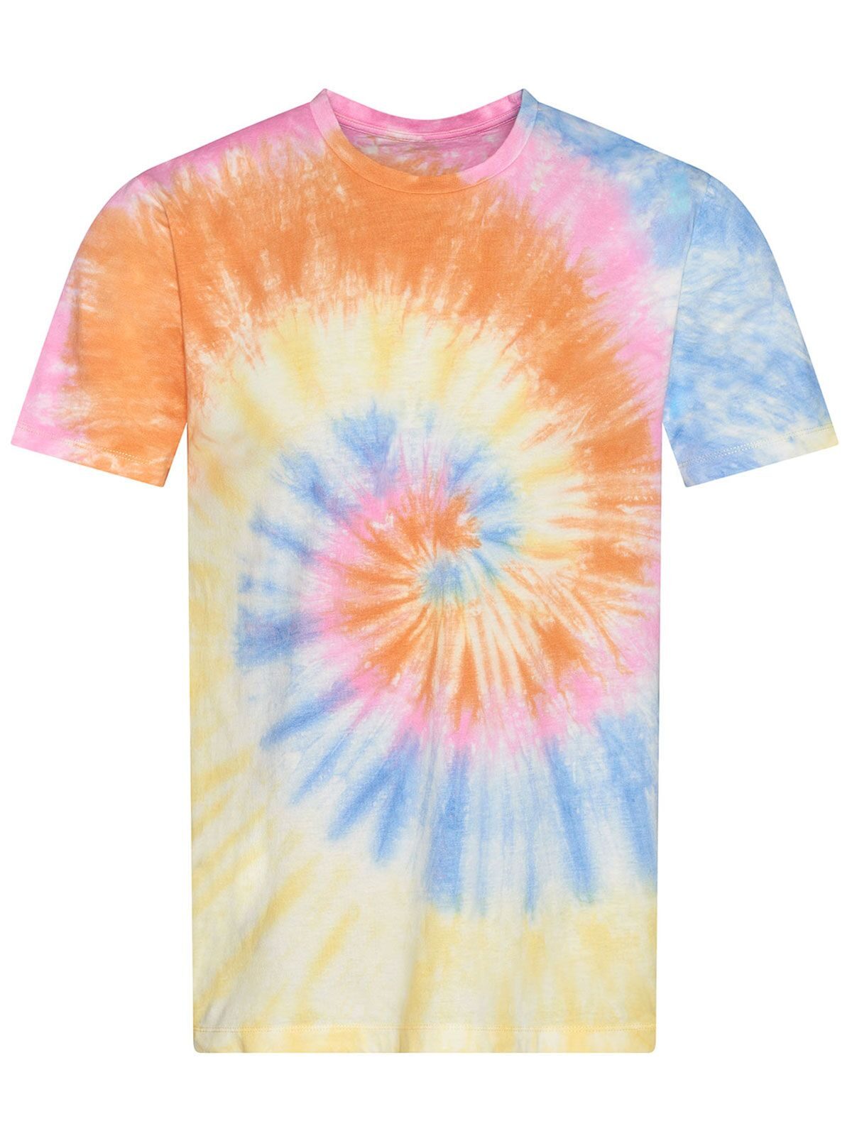 Tie-Dye T T-Shirt – Just Ts by AWDis – Farbe pastel swirl – individuell veredelbar