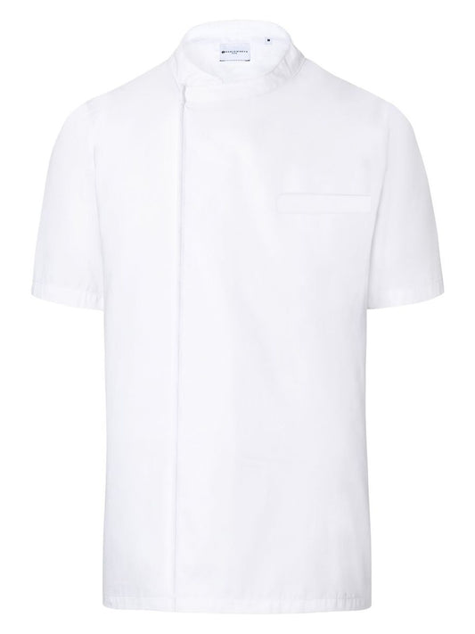 Pull-over Chef's Shirt Basic Herren Schürze / Kasack – Karlowsky – Farbe Weiß – individuell veredelbar