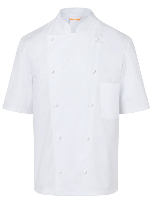 Chef Jacket Lennert Herren Schürze / Kasack – Karlowsky – Farbe Weiß – individuell veredelbar