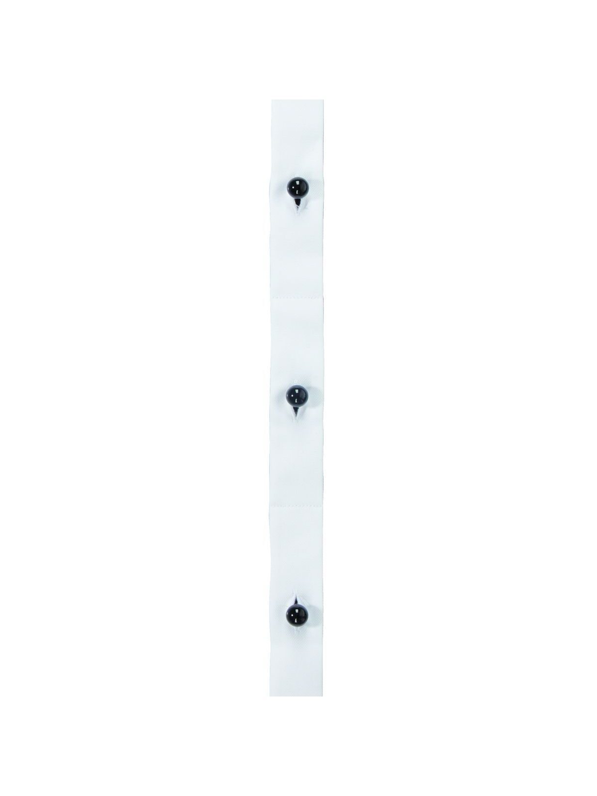 Button Strip 5-hole, 12 cm spacing Herren Gastronomie-Zubehör – Karlowsky – Farbe Weiß – individuell veredelbar