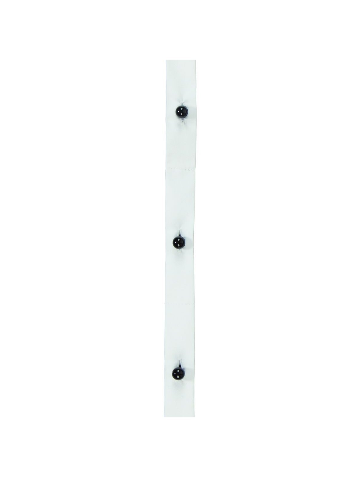 Button Strip 5-hole, 13 cm spacing Herren Gastronomie-Zubehör – Karlowsky – Farbe Weiß – individuell veredelbar