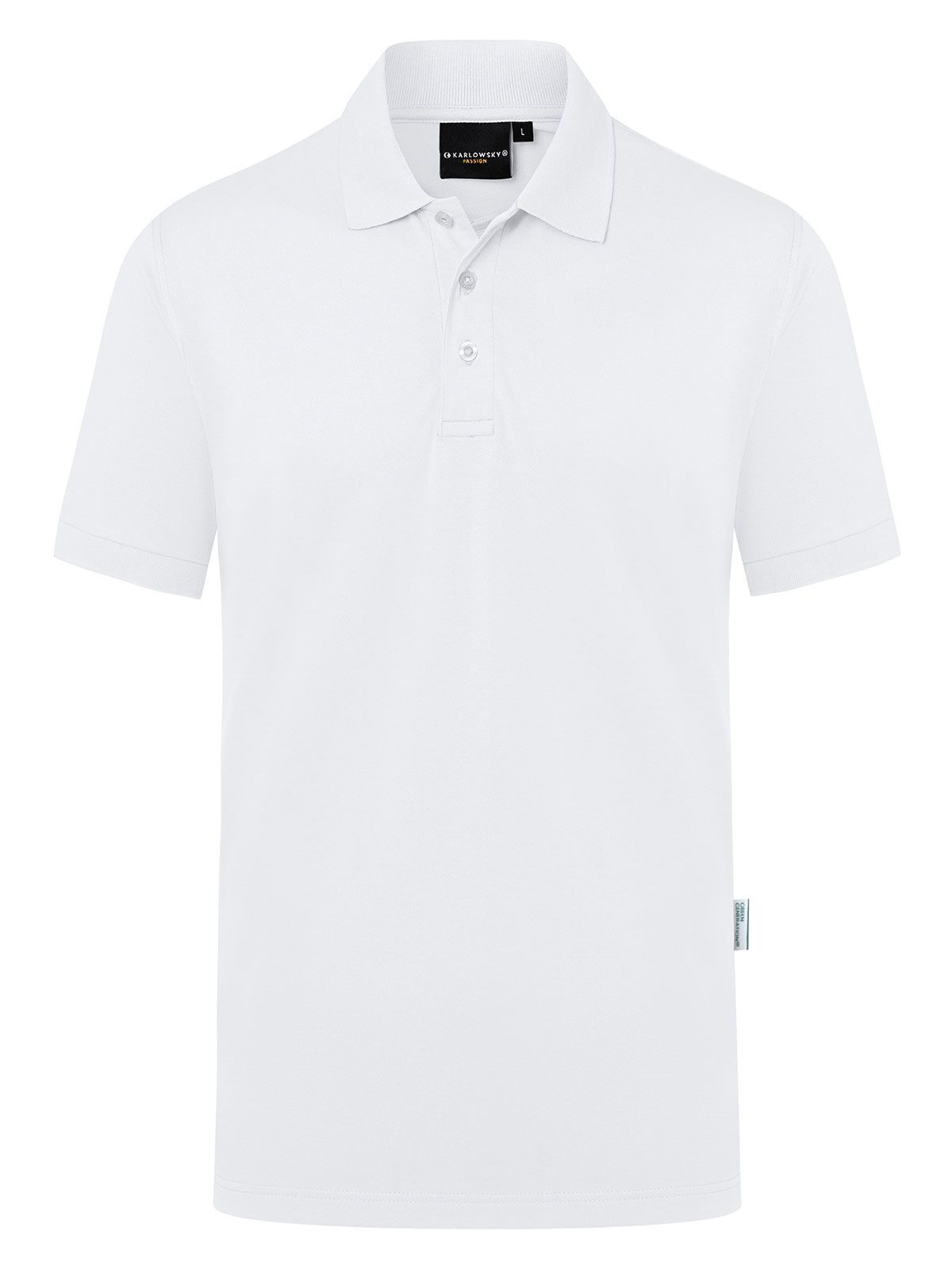 Workwear Herren Poloshirt – Karlowsky – Farbe Weiß – individuell veredelbar