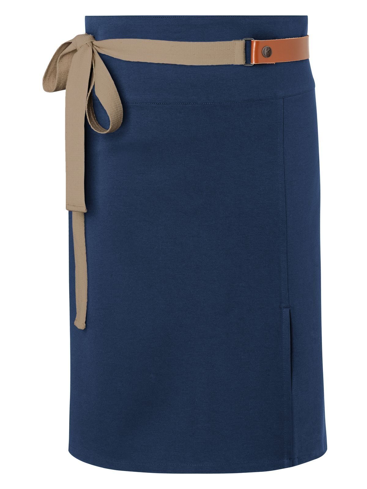 Waist-Apron Green Generation Made of Recycled Plastic Herren Schürze / Kasack – Karlowsky – Farbe Steel Blue – individuell veredelbar