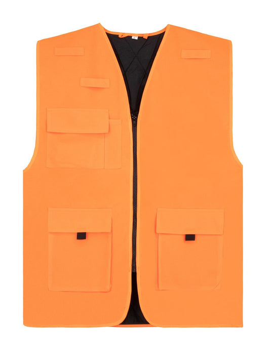Padded Multifunctional Work Vest "Kiel" Herren Jacke – Korntex – Farbe Orange – individuell veredelbar