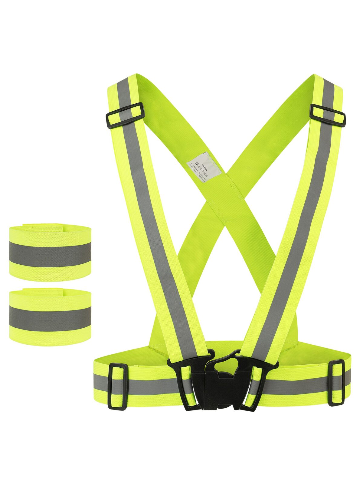Reflective Body Belt Gürtel / Hosenträger – Korntex – Farbe Gelb – individuell veredelbar