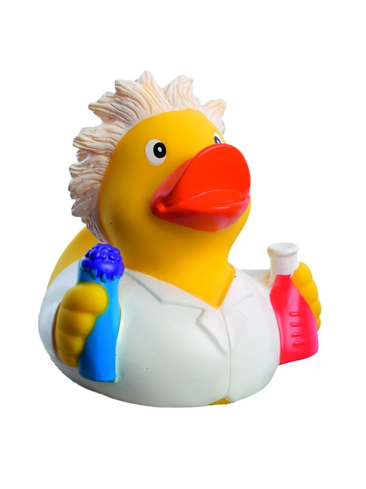 Squeaky duck, chemist Kinder Spielzeug / Plüsch – MBW – Farbe multicoloured – individuell veredelbar