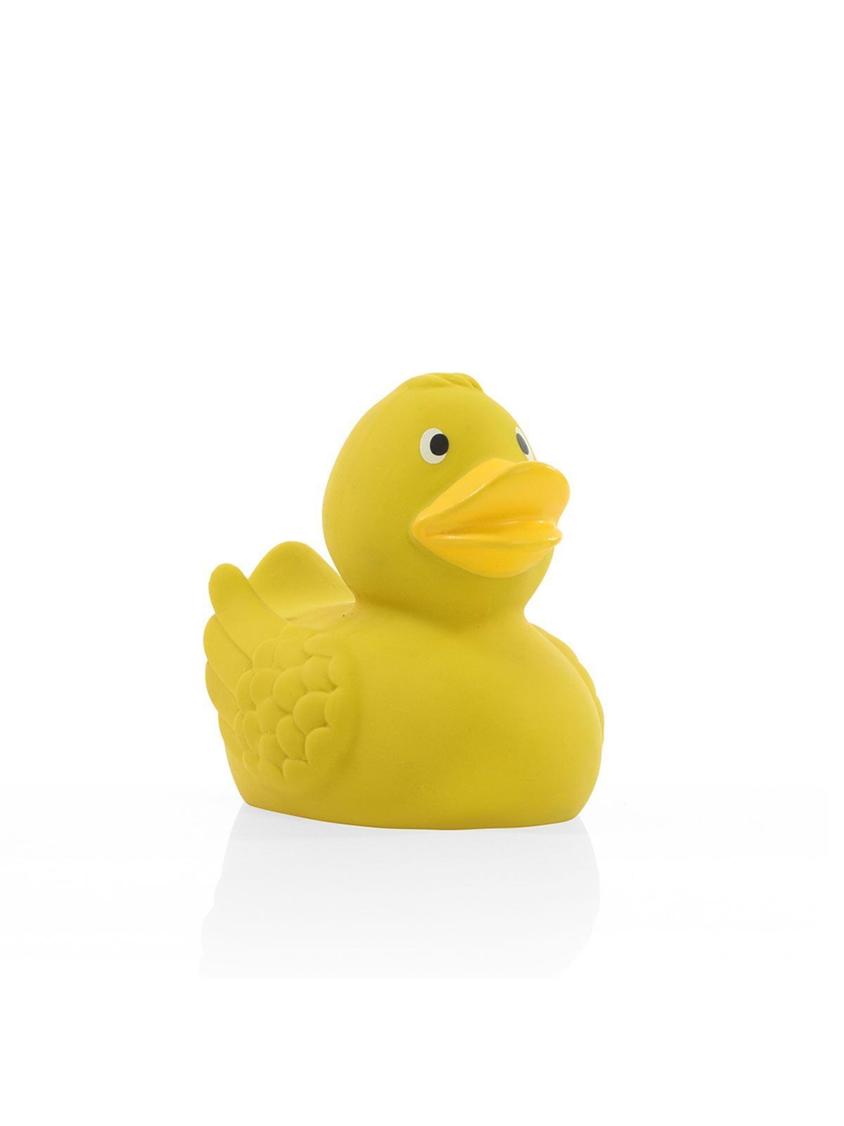 Natural rubber duck, classic Herren Spielzeug / Plüsch – MBW – Farbe yellow/orange – individuell veredelbar