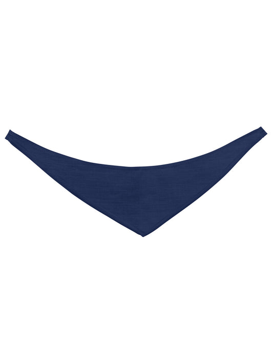 Bandana/ triangle scarf Werbeartikel – MBW – Farbe dark blue – individuell veredelbar