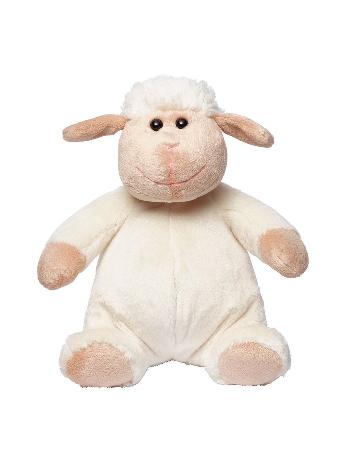 OEKO-TEX® sheep Theo Spielzeug / Plüsch – MBW – Farbe Creme – individuell veredelbar