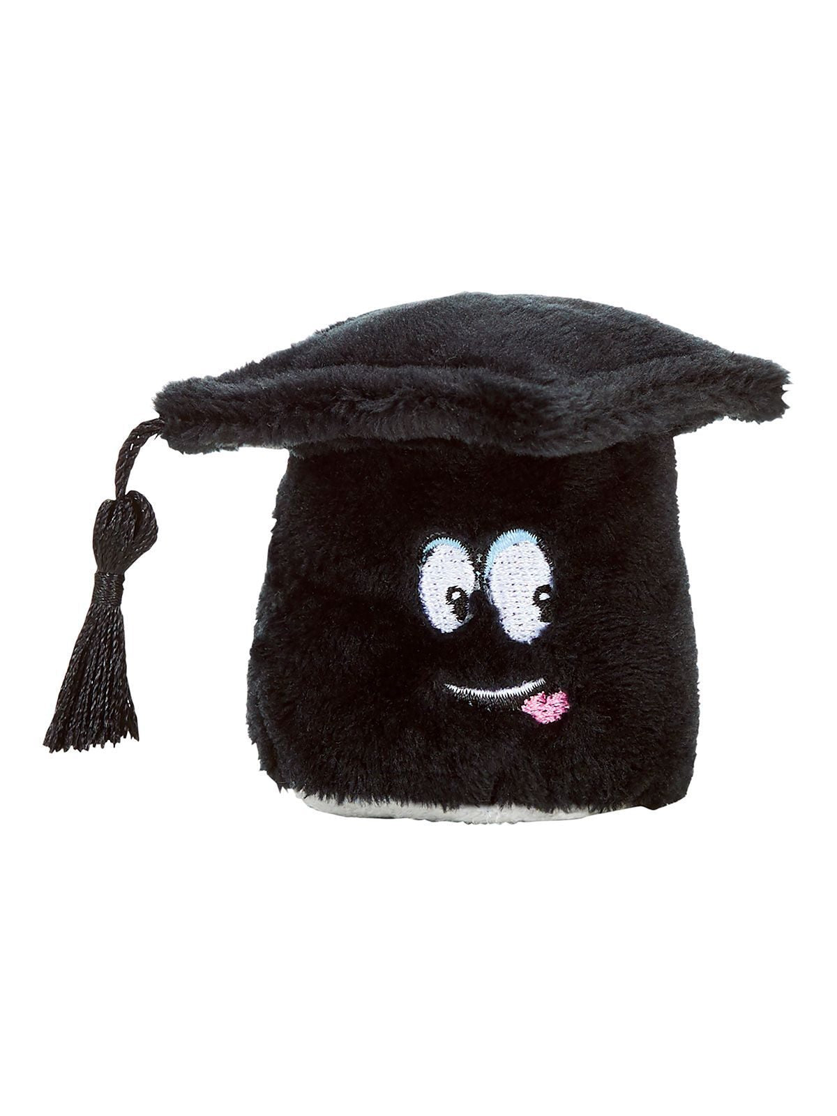 Schmoozies® graduates hat Herren Spielzeug / Plüsch – MBW – Farbe Schwarz – individuell veredelbar