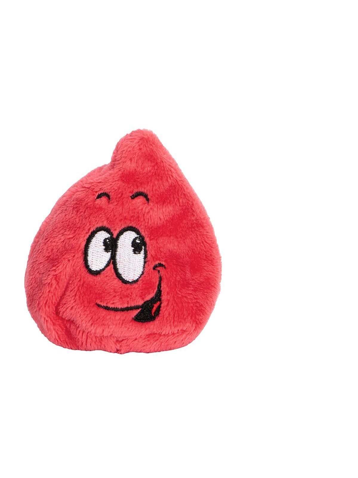 Schmoozies® drop, red Herren Spielzeug / Plüsch – MBW – Farbe Rot – individuell veredelbar